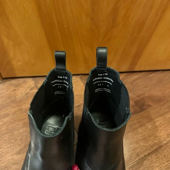 Thursday Boot Company Black Ankle Boots - Picture 6 of 6
